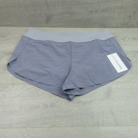 Athleta Run With It Textured 3.5" Shorts Womens XL - Picture 2 of 11